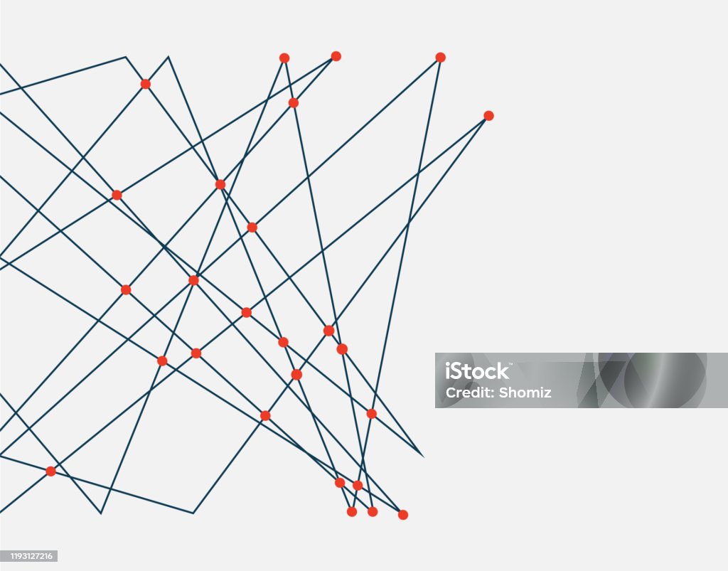 Abstract Network Background Stock Illustration - Download Image Now ...