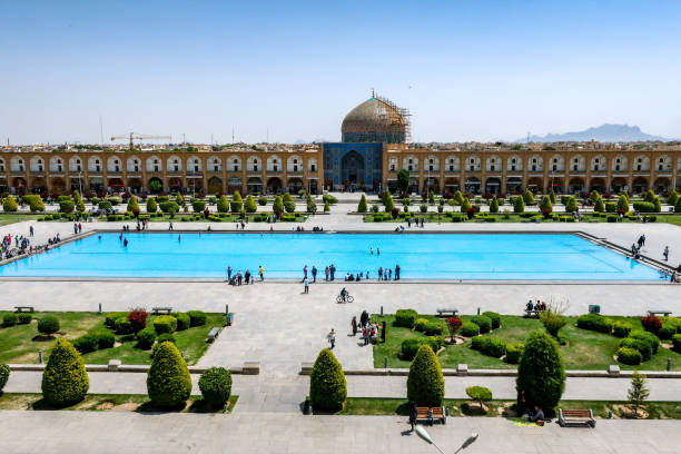 istock Main Square in Isfahan, Second Largest Square In The World 1193127673