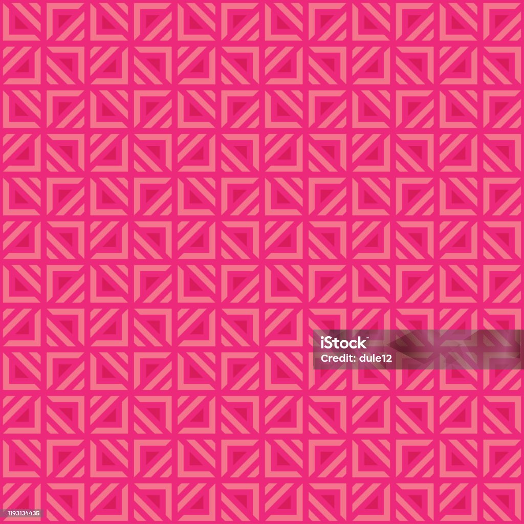 Pink Triangle Patterns Pink Geometric Square Triangle Tile Pattern Decorative Modern Abstract ...
