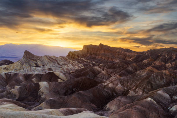 istock Zabriskie Point in the Death Valley at sunset, US 1193137306