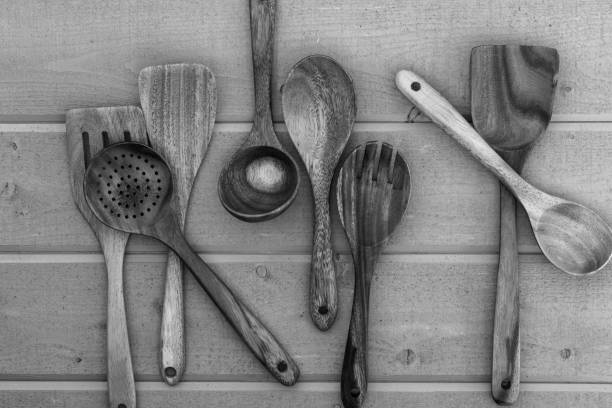 istock black and white wooden spoons 1193141846