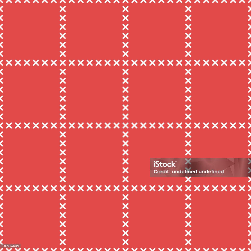 Textile Pattern Cross Seamless Vector Plaid Pattern With Crosses Design For Wallpaper Fabric ...