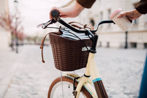 istock Exploring the city by a bike 1193155228