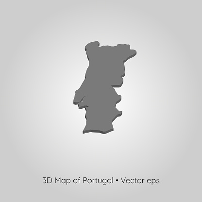 3d Vector Map Stock Illustration - Download Image Now - Cartography ...