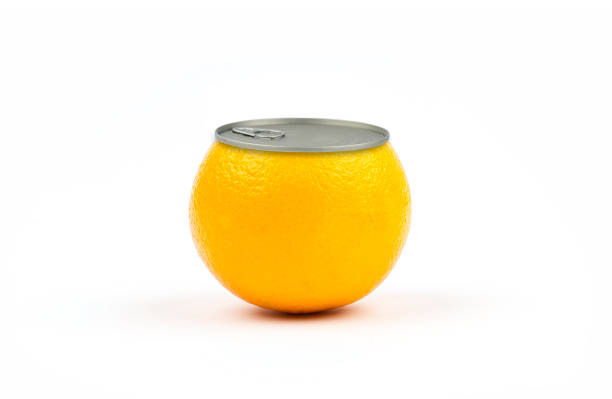istock Orange conserve canned isolated 1193161207