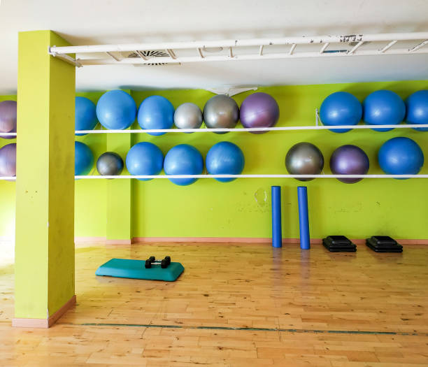 istock Balls for pilates exercises. 1193163033
