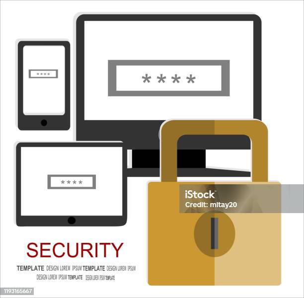 Secure Connection Infographic Online Safety Data Protection Secure Connection Internet Security ...