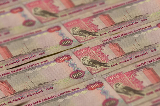 istock 100 United Arab Emirates Dirhams banknotes background 1193172272
