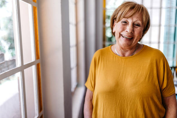 istock Smiling senior woman 1193172786