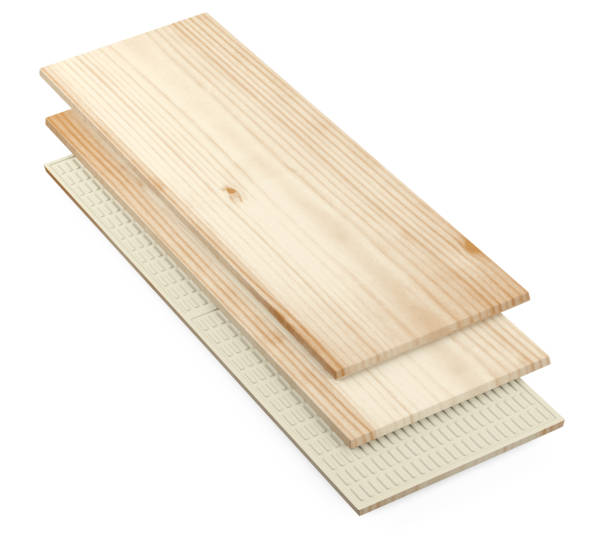 istock Ceramic tiles with wood texture, natural materials in design. 1193173496