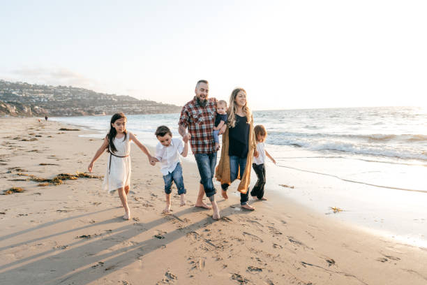 istock Family  on the beach 1193199324