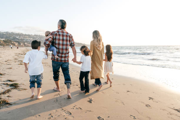 istock Family  on the beach 1193199325