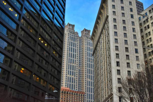 istock Downtown Atlanta skyscrapers and old architecture 1193205342