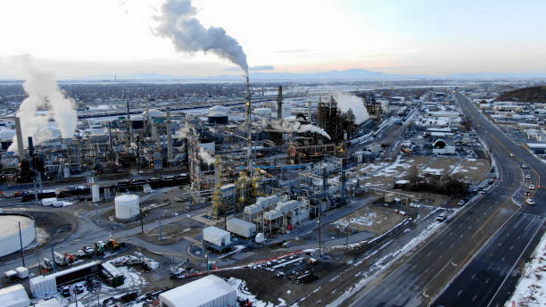 istock Oil and Gas Petroleum Refinery 1193205433
