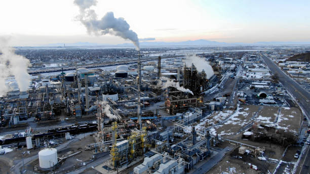 istock Oil and Gas Petroleum Refinery 1193205435