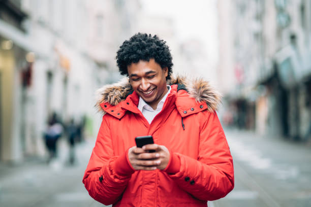 istock Photo of a man using smart phone 1193206357