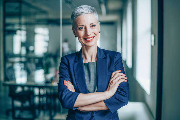 istock Businesswoman in the office 1193206433