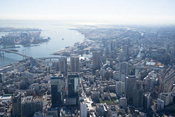 istock Tokyo Water front Aerial, Tokyo,Japan 1193210397