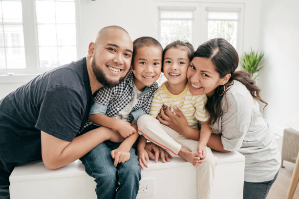 istock Lazy family Sunday 1193211838