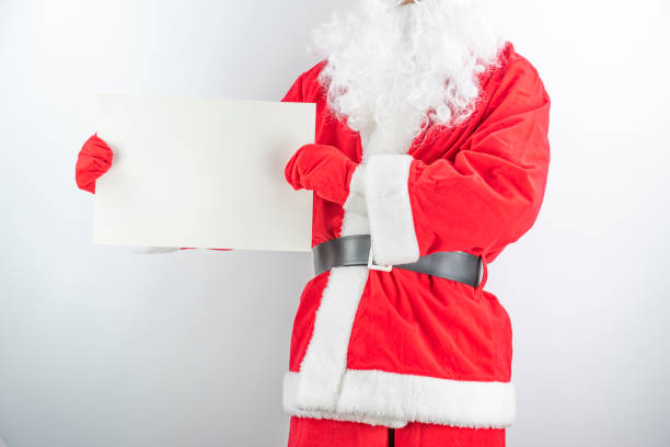 istock Santa Claus in various poses 1193213519