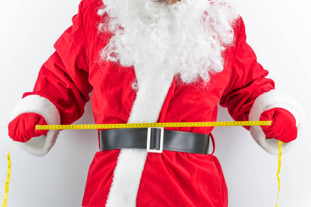 istock Santa Claus in various poses 1193213561