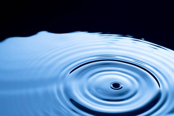istock A close up of clean blue water droplets. 1193220998