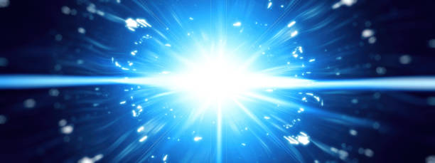 Abstract rays Abstract rays blue sparks stock pictures, royalty-free photos & images