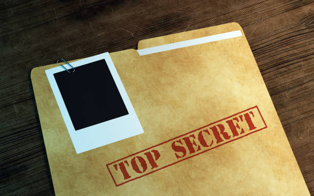 istock Private investigator desk. 3d illustration 1193233150