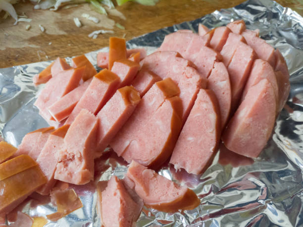 istock Chinese sausage slices 1193239537