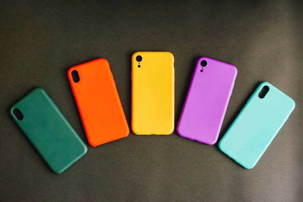 istock Colorful silicone cases for your smartphone. 1193240517