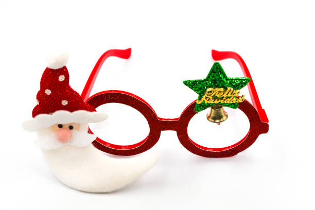 istock Christmas New year fancy glasses 1193242659