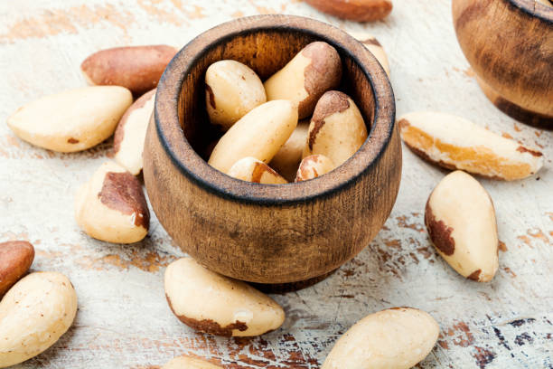 istock Brazil nut or Bertholletia 1193249250