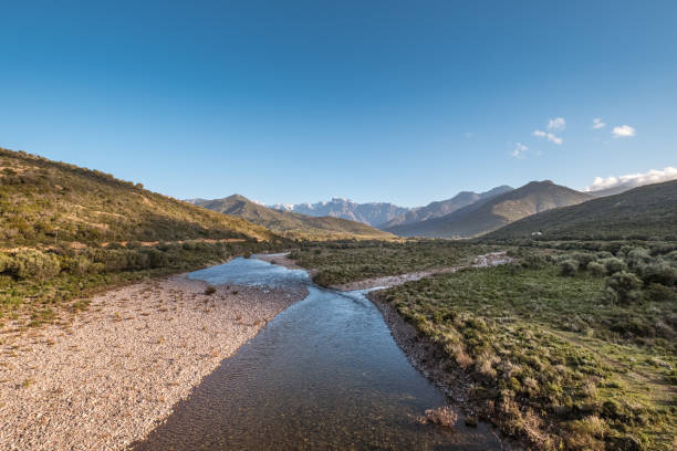istock Fango river in Corsica and Paglia Orba mountain 1193252696
