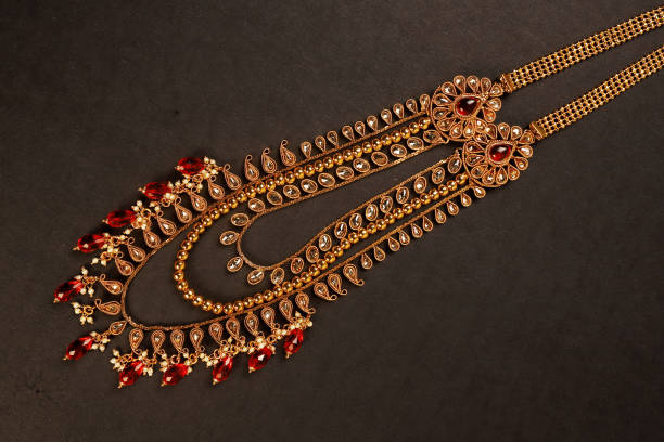 istock Indian Jewellery Necklace. 1193256655