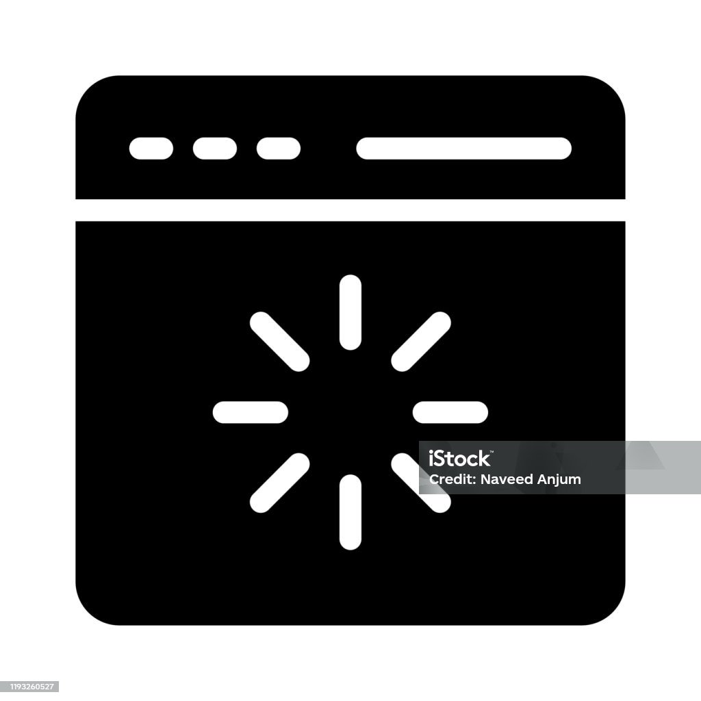 Loading Stock Illustration - Download Image Now - Clock, Computer ...