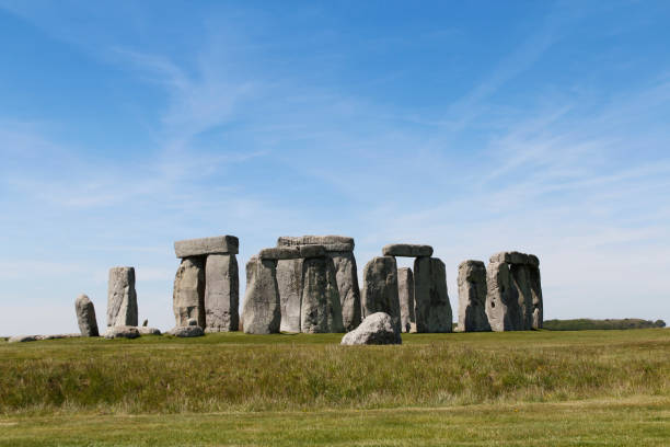 istock Stonehenge with Blue Sky, United Kingdom 1193269056