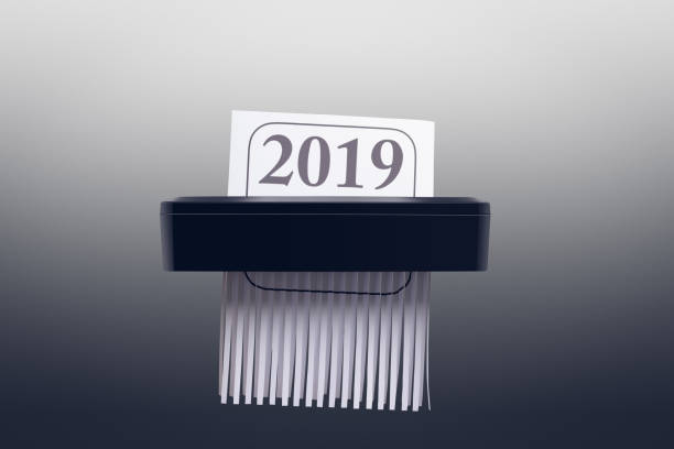 istock New Year - 2019 in the Paper Shredder 1193271741