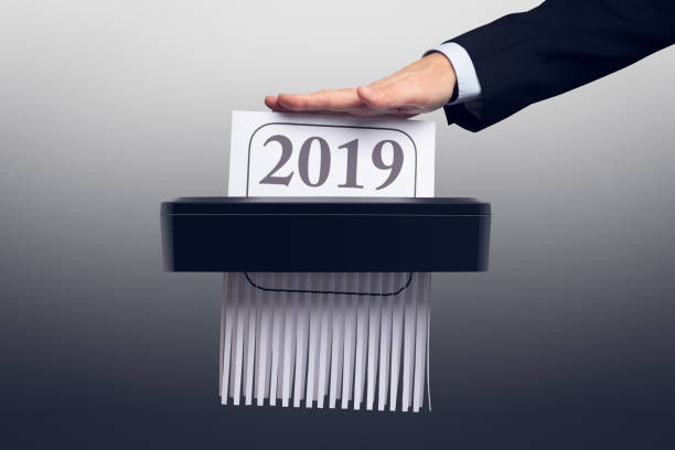 istock New Year - 2019 in the Paper Shredder 1193271742
