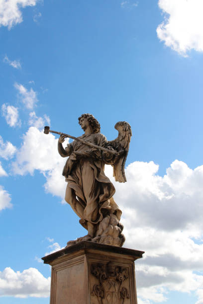 istock Angel at St. Angelo Bridge 1193273297