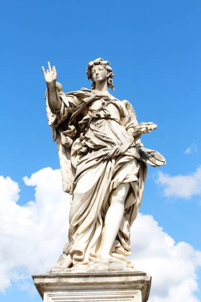 istock Angel at St. Angelo Bridge 1193273369