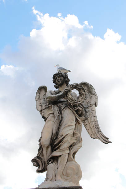 istock Angel at St. Angelo Bridge 1193273412