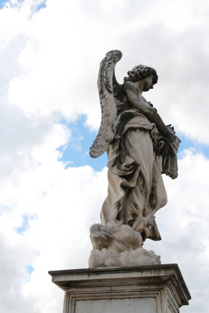 istock Angel at St. Angelo Bridge 1193273413