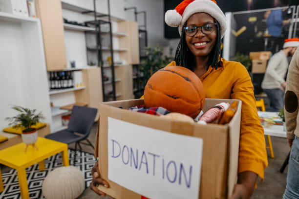 Christmas donation are ready