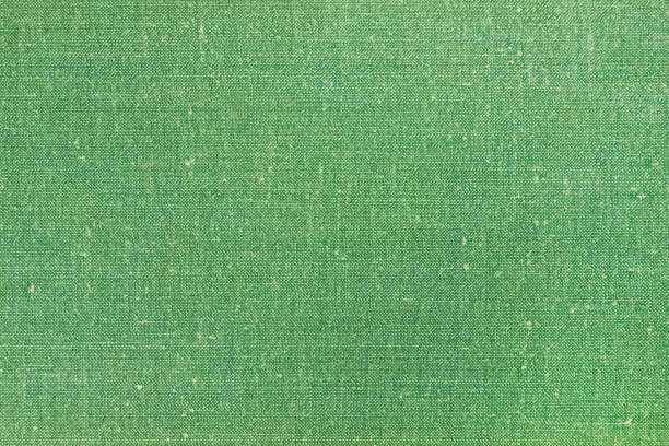 istock Green textile book cover. Texture pattern textile canvas. Background texture fabric. Canvas texture background cover. 1193276583