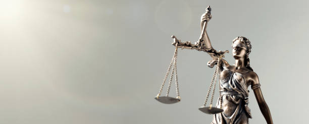 istock Statue of Justice - lady justice, law concept 1193283998