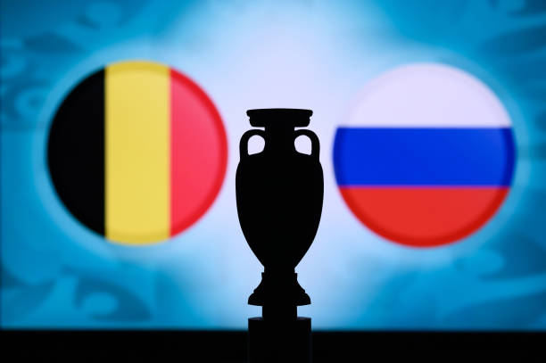벨기에 vs 러시아 - group b 뉴스 사진 이미지