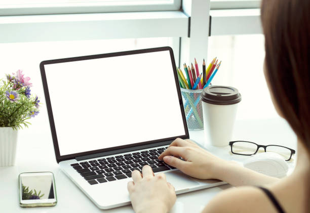 istock Young woman working from home 1193286541