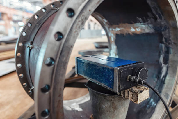 Quality control of welds of heat exchanger body elements by x-ray method