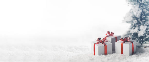 istock Christmas tree and gifts 1193286896