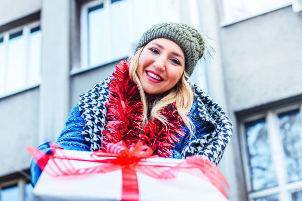 istock Giving a gift stock photo 1193289126